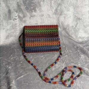 Missoni Multicolor Zigzag Crossbody Bag